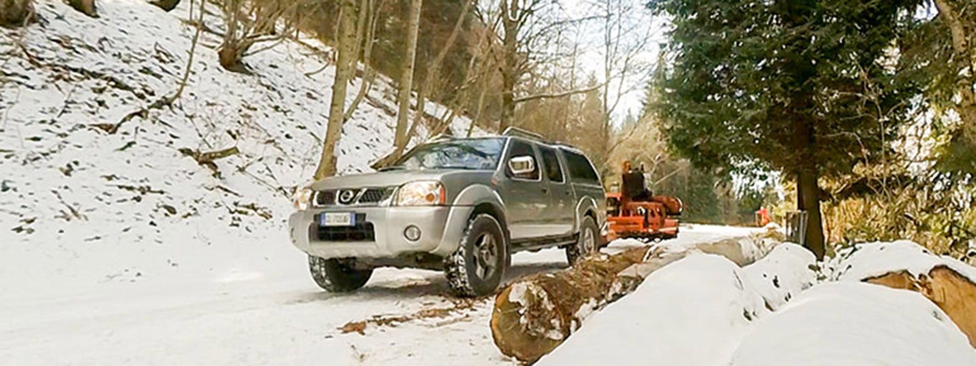 Brothers Geronazzo operate a mobile sawmill business in Northern Italy